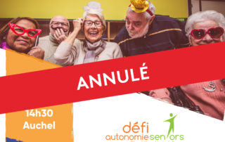 défi seniors annulé