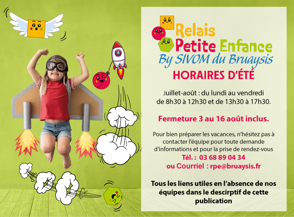 HORAIRES ETE RPE